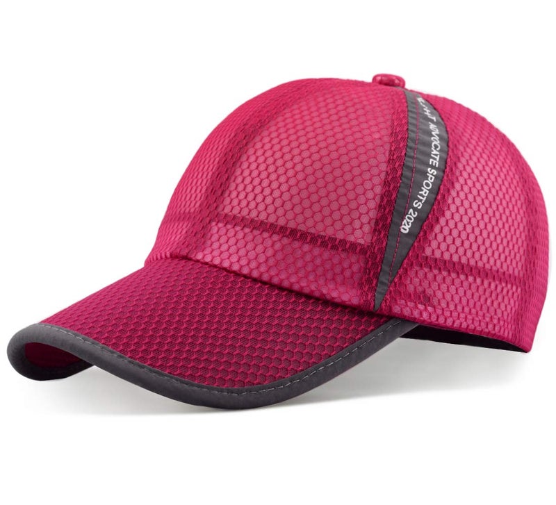 ELLEWIN Unisex Breathable Quick Dry Mesh Baseball Cap Sun Hat Tennis Cap - Image 1